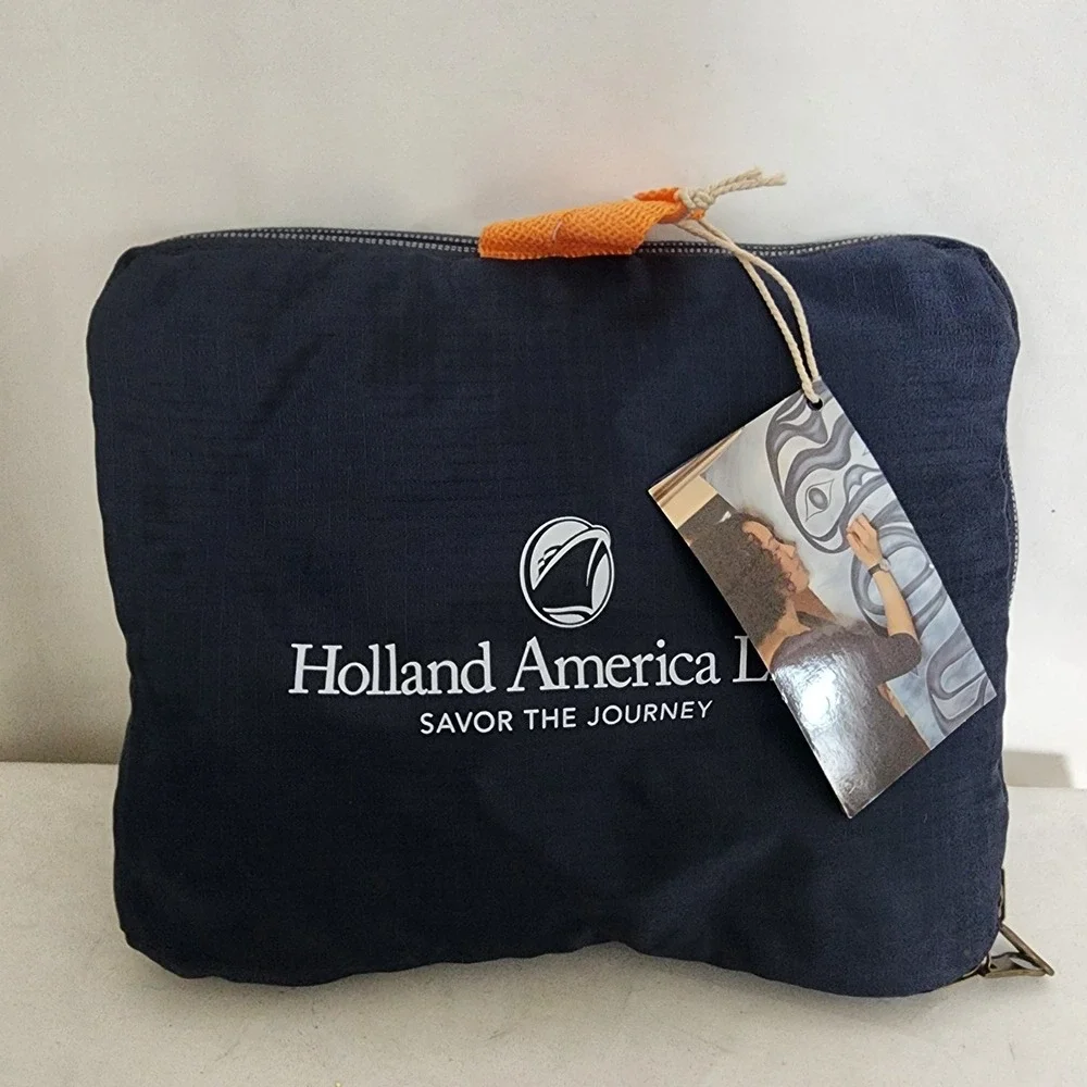 Holland America Line Alaska Convertible Backpack Tote Bag Native World Travel